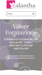 Mobile Screenshot of calanthaformazione.com